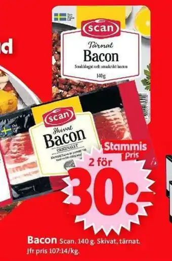 ICA Supermarket Bacon erbjuda