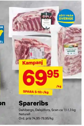 City Gross Spareribs erbjuda