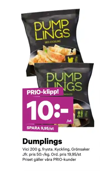 City Gross Dumplings erbjuda