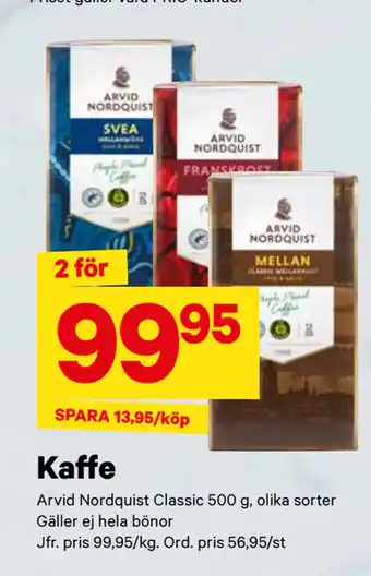City Gross Kaffe erbjuda