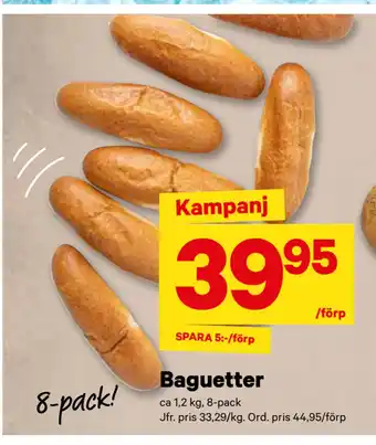 City Gross Baguetter erbjuda