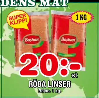 Nya Pulsen Röda linser erbjuda