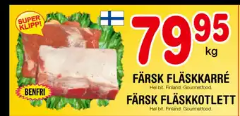 Nya Pulsen Färsk fläskkarré erbjuda