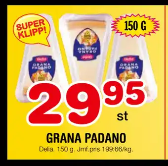 Nya Pulsen Grana padano erbjuda