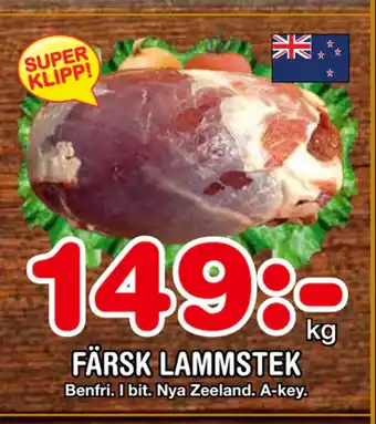 Nya Pulsen Färsk lammstek erbjuda