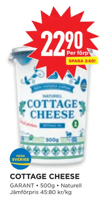 Willys Cottage cheese erbjuda