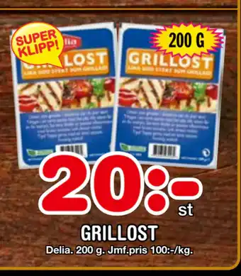 Nya Pulsen Grillost erbjuda