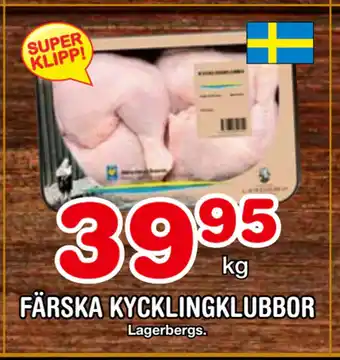 Nya Pulsen Färska kycklingklubbor erbjuda