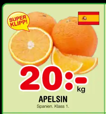 Nya Pulsen Apelsin erbjuda