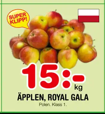 Nya Pulsen Äpplen, royal gala erbjuda