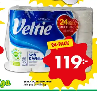 ÖoB Serla toalettpapper erbjuda