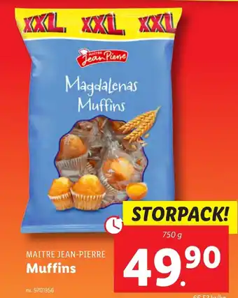 MAITRE JEAN-PIERRE Muffins