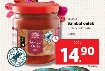 Lidl VITASIA Sambal Oelek erbjuda