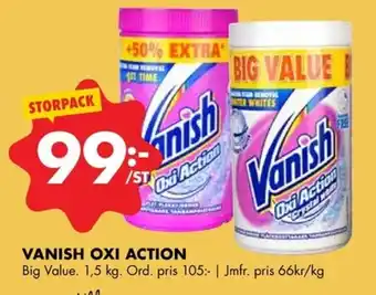 ÖoB VANISH OXI ACTION erbjuda