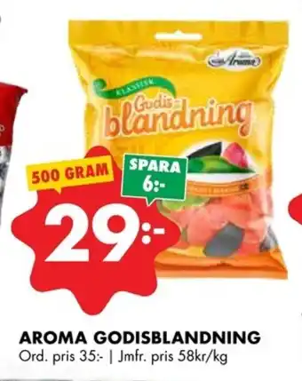 ÖoB AROMA GODISBLANDNING erbjuda