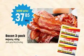 Eurocash Bacon 3-pack erbjuda