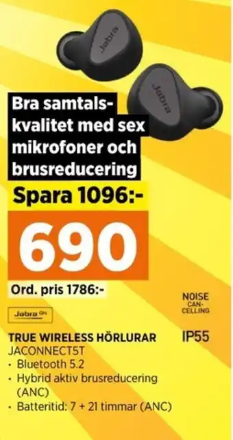 Power TRUE WIRELESS HÖRLURAR erbjuda