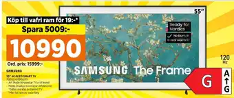 Power SAMSUNG 55" 4K QLED SMART TV erbjuda