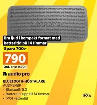 Power BLUETOOTH-HÖGTALARE erbjuda