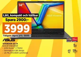 Power ASUS VIVOBOOK GO 14 erbjuda