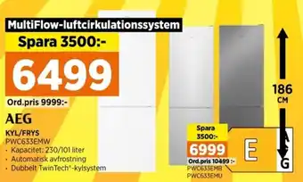 Power AEG KYL/FRYS PWC633EMW erbjuda