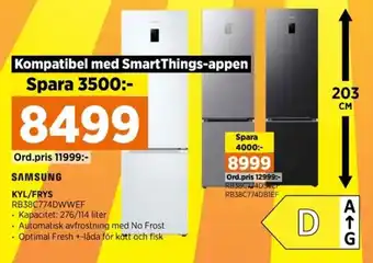 Power SAMSUNG KYL/FRYS erbjuda