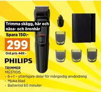 Power TRIMMER erbjuda