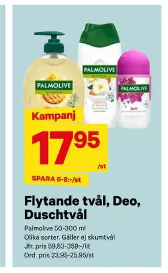 Palmolive deodorant roll-on
