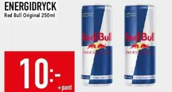 Matdax Red bull energidryck erbjuda