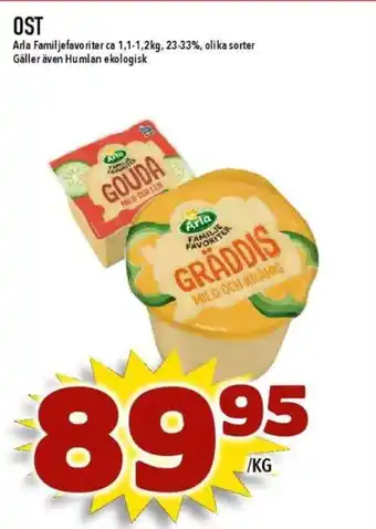 Matdax Arla gouda erbjuda
