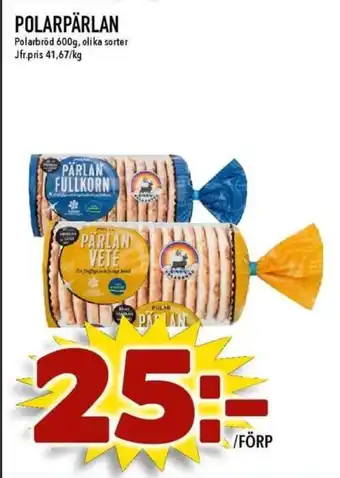 Matdax Polarpärlan vete vetekakor erbjuda
