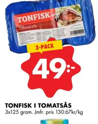ÖoB Buffe tonfisk erbjuda