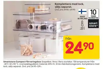 Rusta Smartstore förvaringsboxar erbjuda