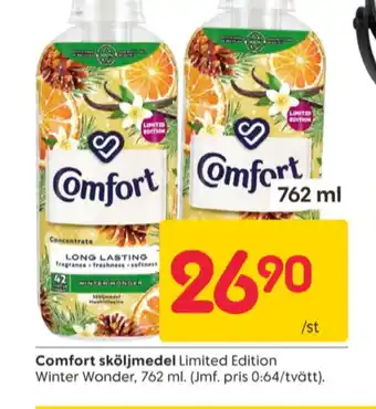 Rusta Comfort sköljmedel erbjuda