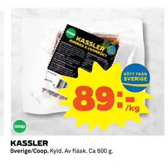 Coop Konsum Kassler erbjuda