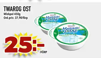 Din Mat Twarog ost erbjuda
