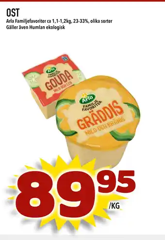Nya Pulsen Ost erbjuda