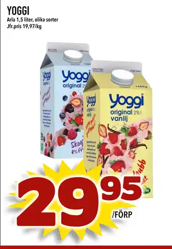 Nya Pulsen Yoggi erbjuda
