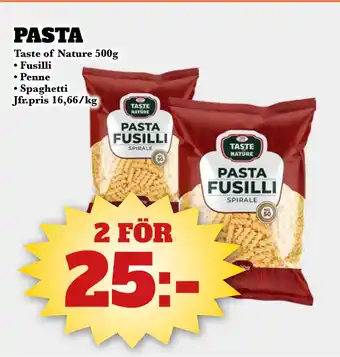 Bonum Matmarknad Pasta erbjuda
