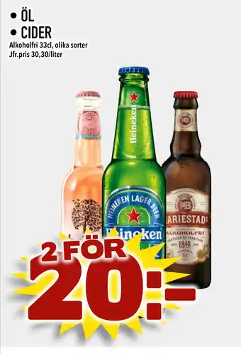 Bonum Matmarknad Öl • cider erbjuda