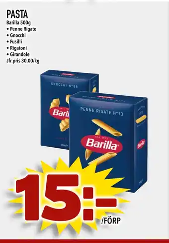 Nya Pulsen Pasta erbjuda