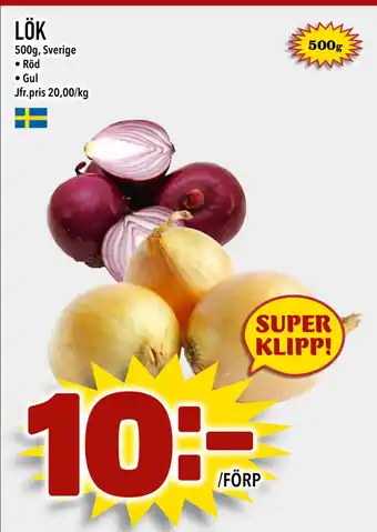 Nya Pulsen Lök erbjuda