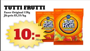 Bonum Matmarknad Tutti frutti erbjuda
