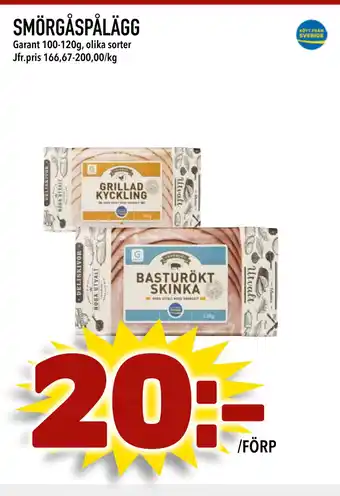 Din Mat Smörgåspålägg erbjuda