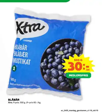 Stora Coop Blåbär erbjuda