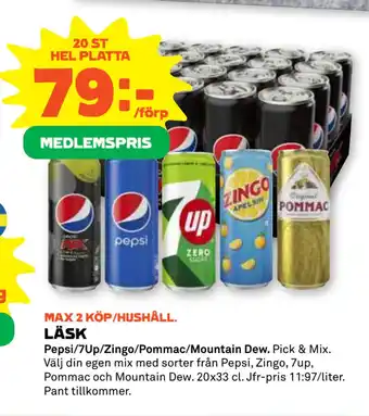 Stora Coop Läsk erbjuda