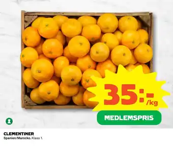Coop Daglivs Clementiner erbjuda