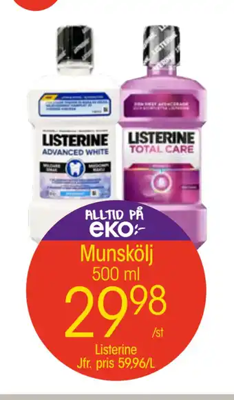 EKO Munskölj erbjuda
