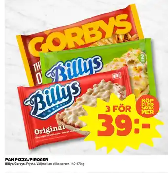 Coop Daglivs Pan pizza/piroger erbjuda