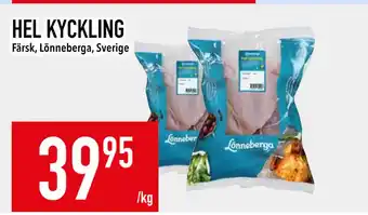 Matdax Hel kyckling erbjuda